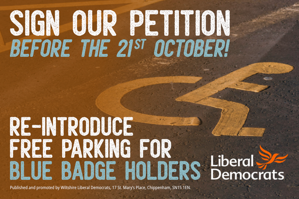 Free Parking for Blue Badge Holders