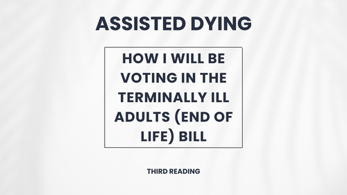 Assisted Dying Bill